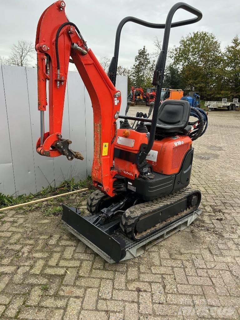 Kubota U 10-3 小型挖土機/掘鑿機<7t(小型挖掘機)