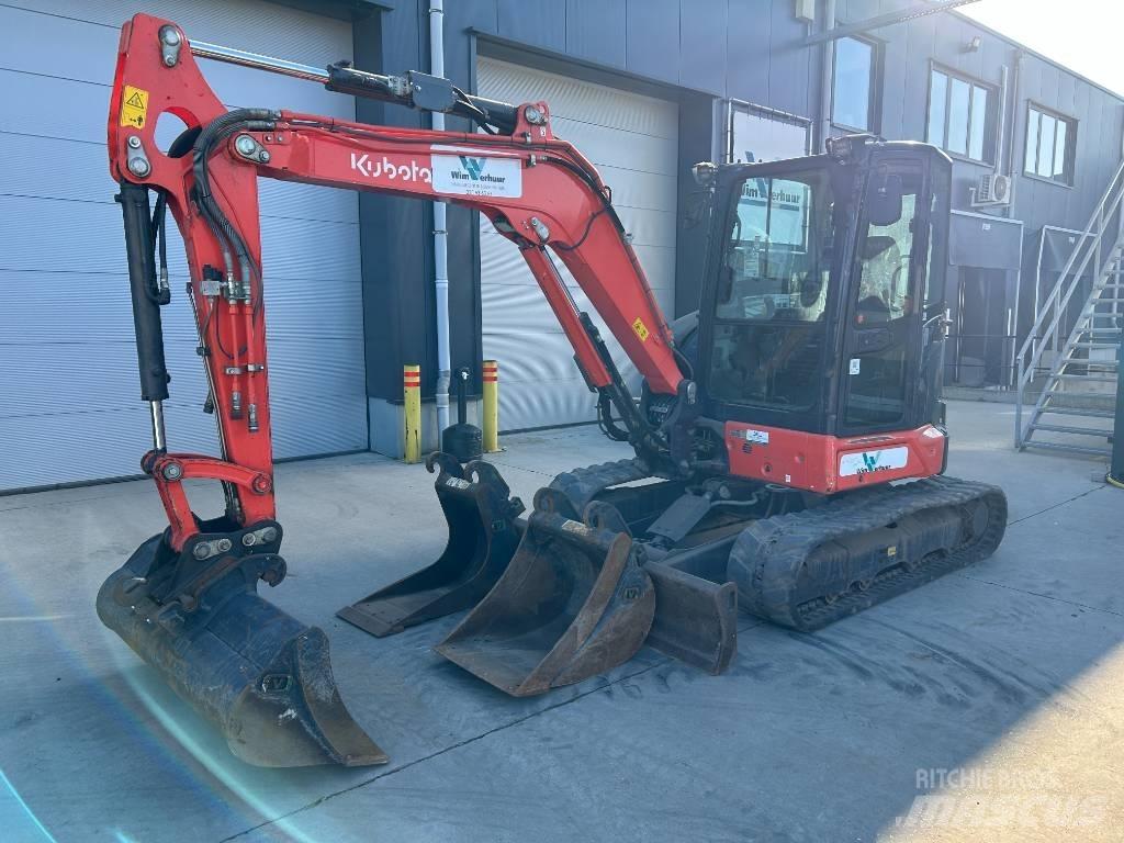 Kubota U 50 小型挖土機/掘鑿機<7t(小型挖掘機)