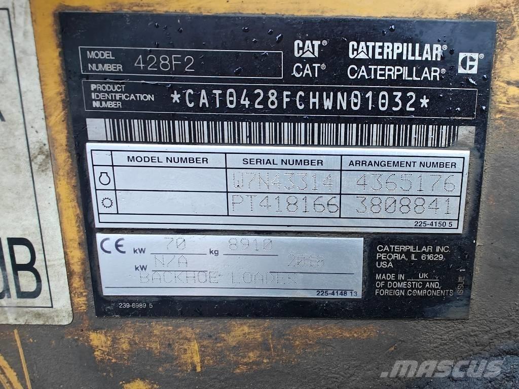 CAT 428 F2 反鏟裝載機