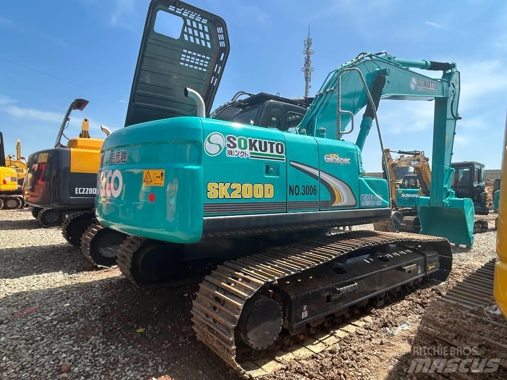 Kobelco SK 200D 中型挖土機/掘鑿機/挖掘機 7t-12t
