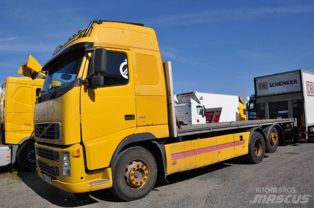 Volvo FH480 6X2 平板式/側卸式卡車
