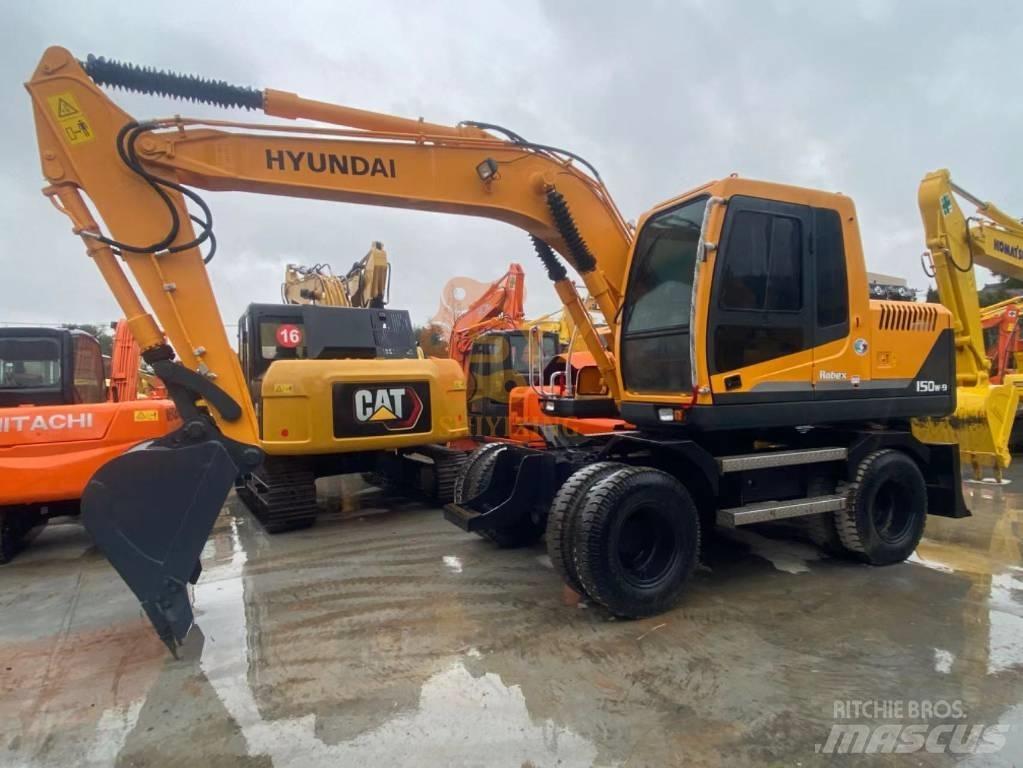 Hyundai 150W-9 旋轉式挖土機/掘鑿機/挖掘機