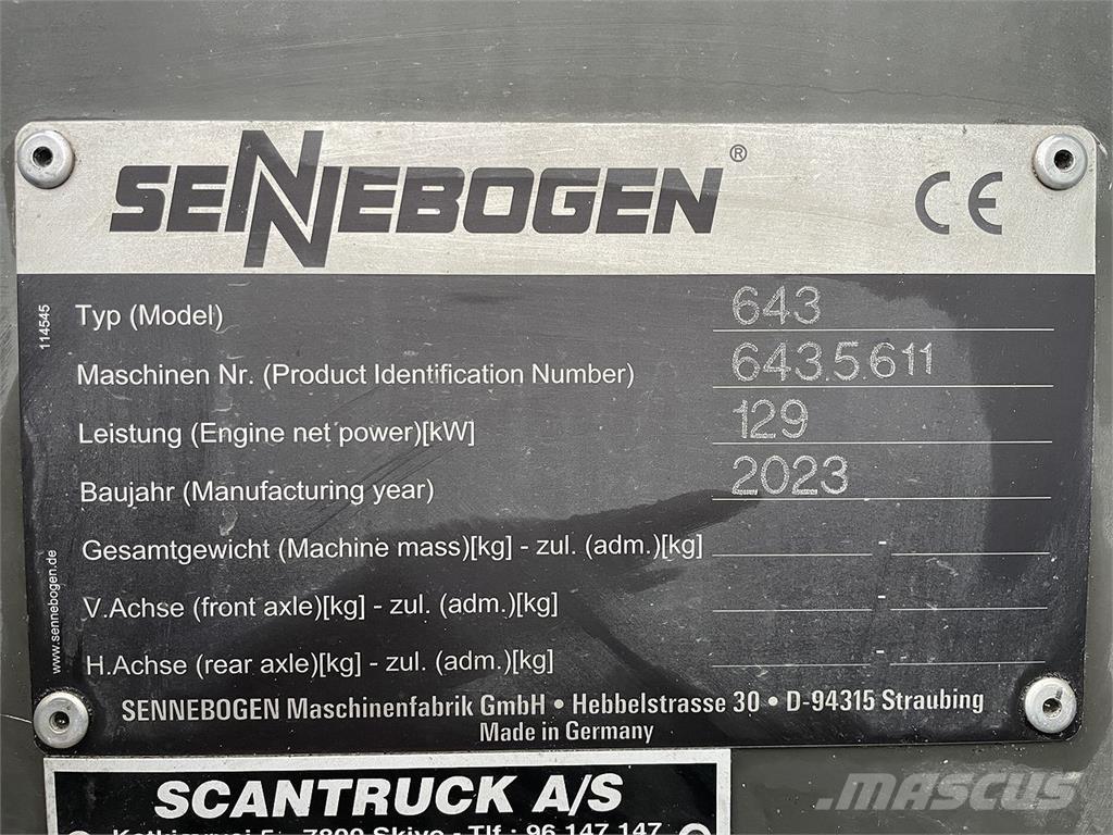 Sennebogen 643E-R 全路面起重機/吊車