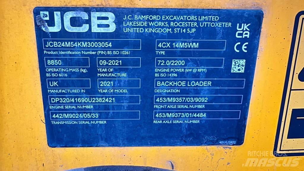 JCB 4 CX 反鏟裝載機