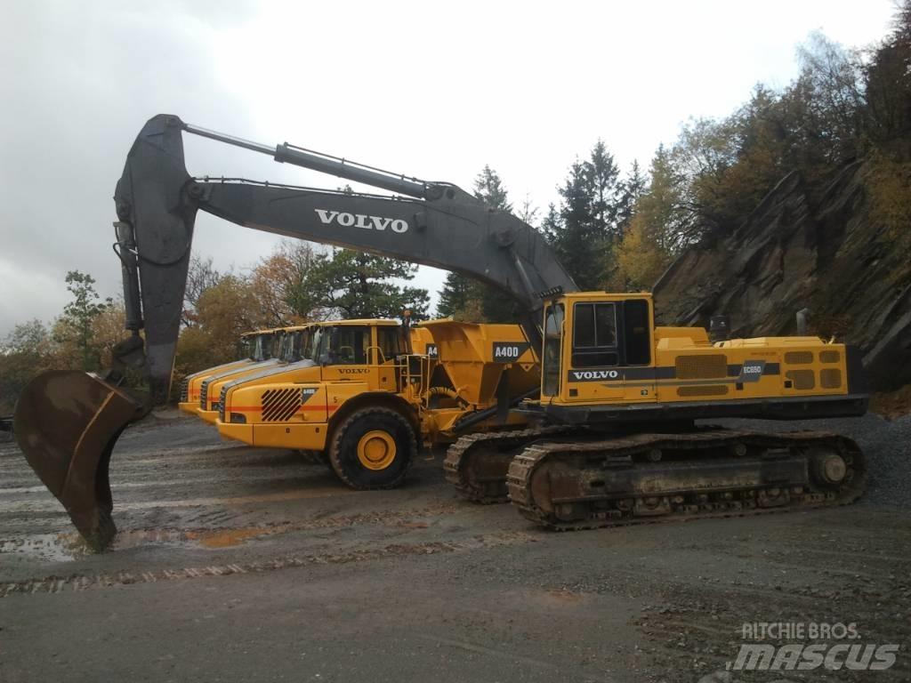 Volvo EC 650 履帶式 挖土機/掘鑿機/挖掘機