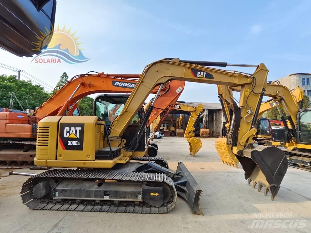 CAT 308 E 2 CR SB 中型挖土機/掘鑿機/挖掘機 7t-12t