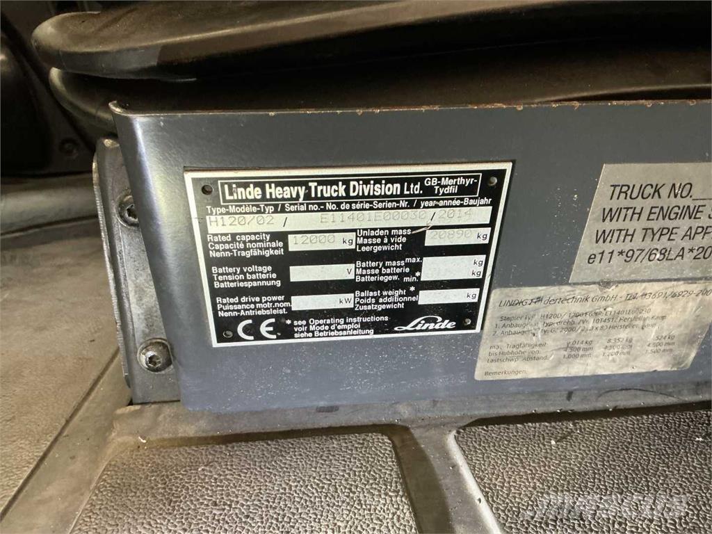 Linde H120D/1200 柴油卡車