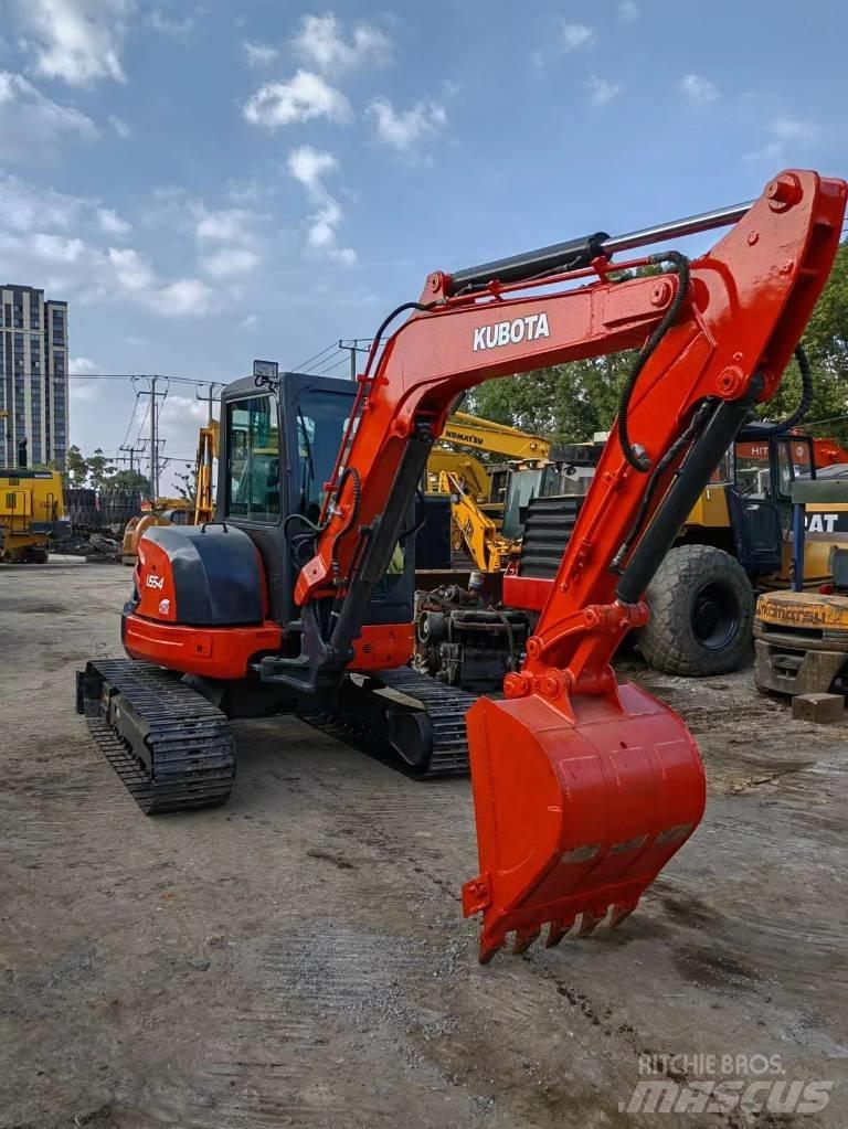 Kubota U 55-4 小型挖土機/掘鑿機<7t(小型挖掘機)