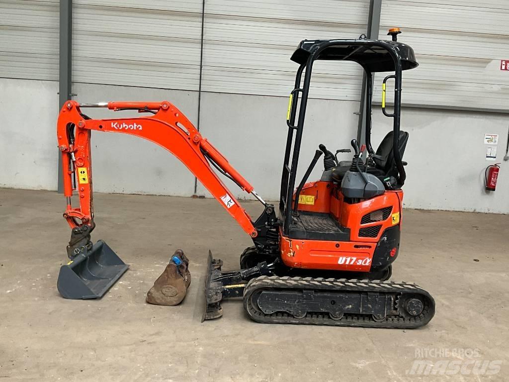 Kubota U 17-3 A 小型挖土機/掘鑿機<7t(小型挖掘機)