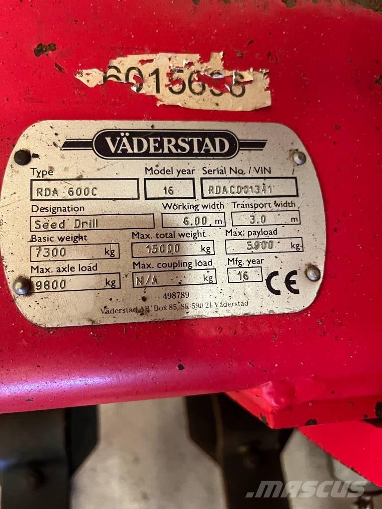 Väderstad RDA600 C 鑽頭