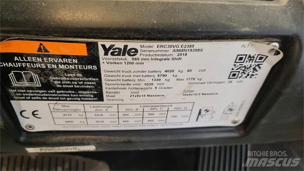 Yale ERC30VG 2018 電動堆高機