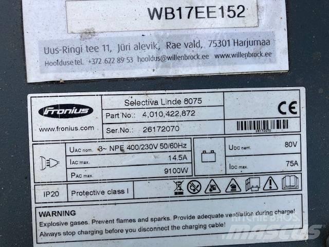 Linde E30/600HL/387 電動堆高機