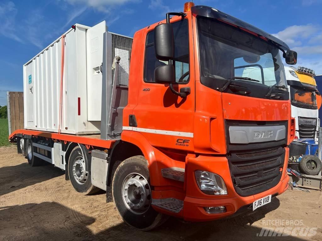 DAF CF 400 平板 / 絞盤 卡車
