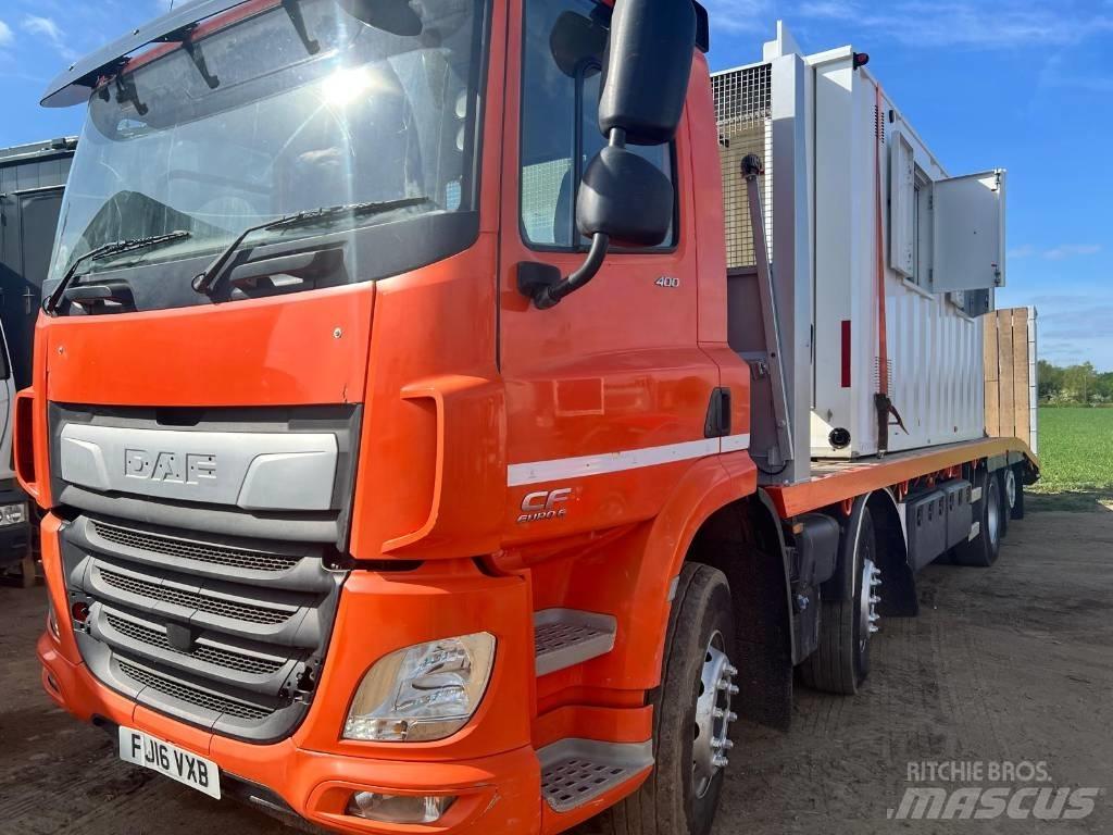 DAF CF 400 平板 / 絞盤 卡車