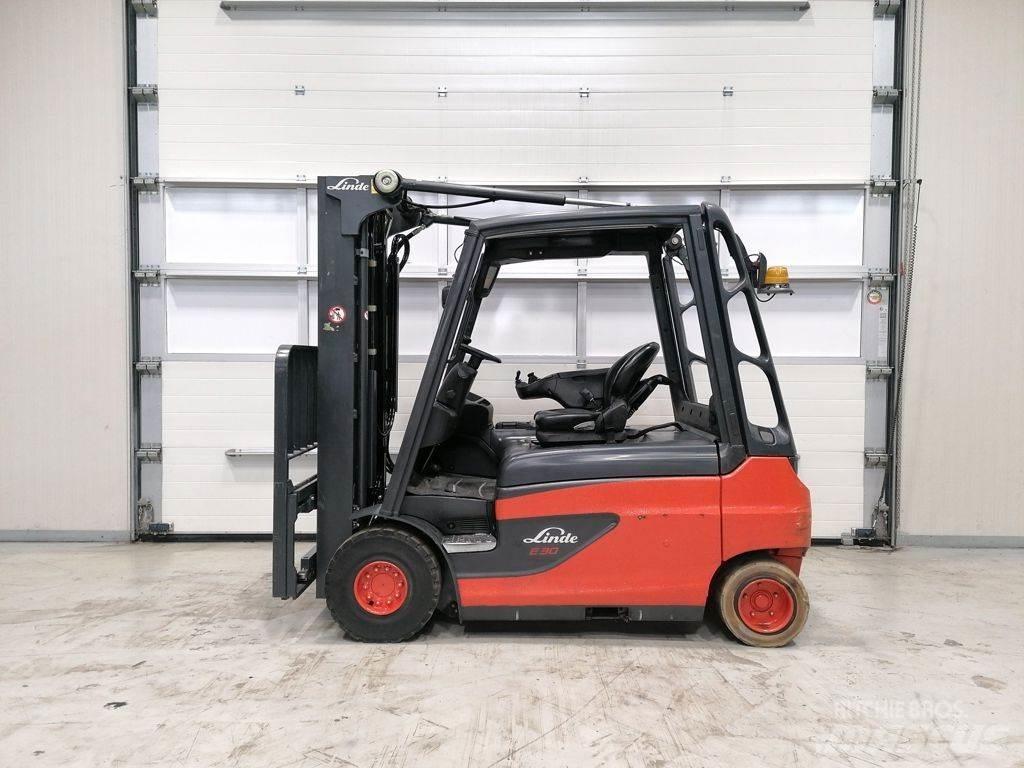 Linde E30L-01 電動堆高機