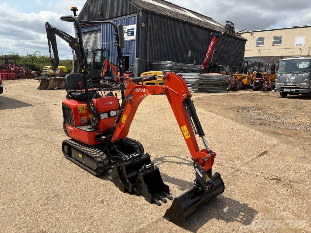 Kubota K 008-5 小型挖土機/掘鑿機<7t(小型挖掘機)