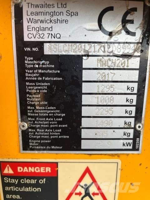 Thwaites Mach 201 側卸礦車