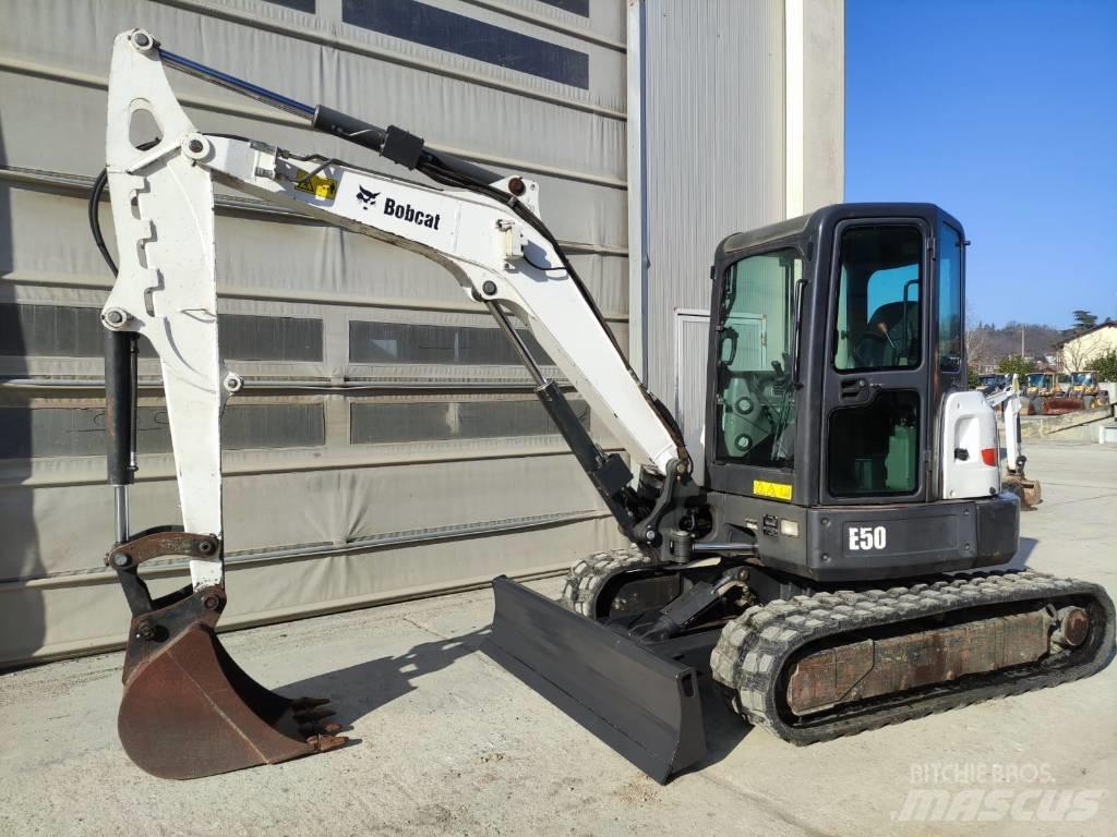 Bobcat E 50 EM 小型挖土機/掘鑿機<7t(小型挖掘機)