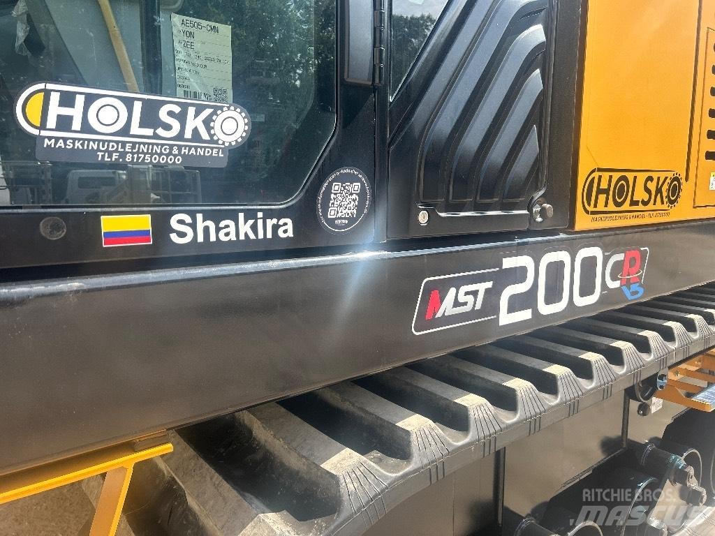 Morooka MST 200 CR 履帶式傾卸車/翻斗車