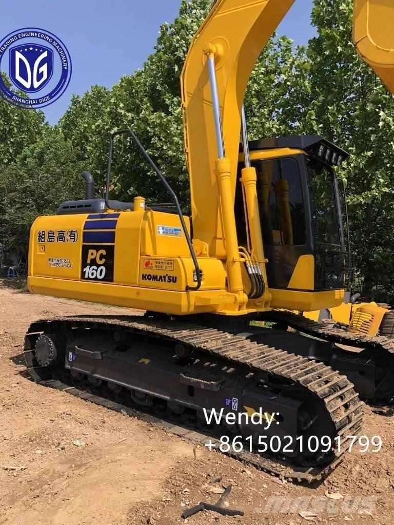 Komatsu PC 160 履帶式 挖土機/掘鑿機/挖掘機