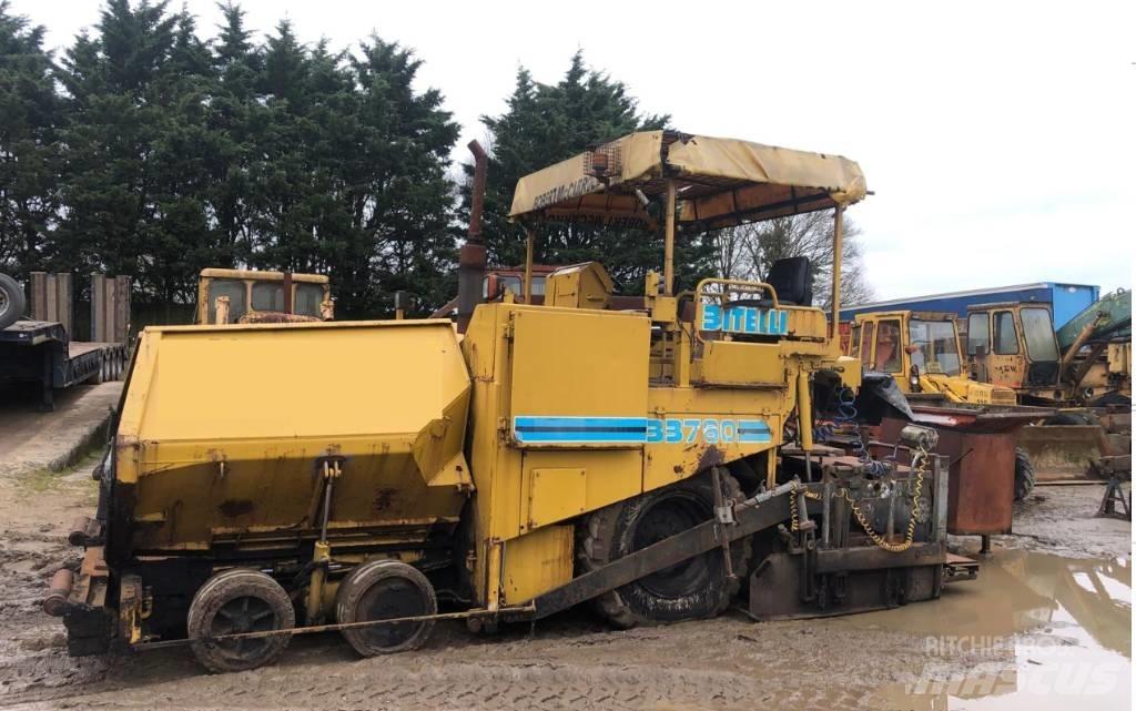 Bitelli BB760 瀝青攤舖機/鋪路機
