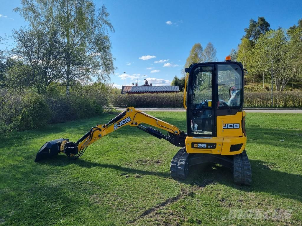 JCB 25Z-1  ränta 0,49% 小型挖土機/掘鑿機<7t(小型挖掘機)