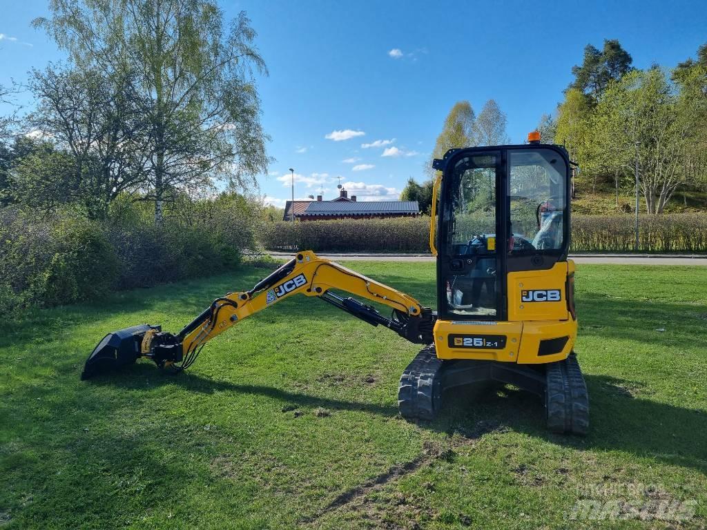 JCB 25Z-1  ränta 1,99% 小型挖土機/掘鑿機<7t(小型挖掘機)