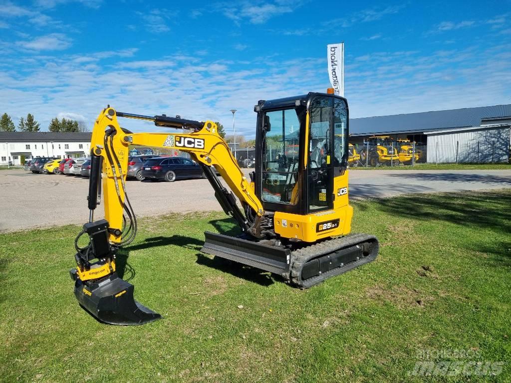 JCB 25Z-1  ränta 1,99% 小型挖土機/掘鑿機<7t(小型挖掘機)