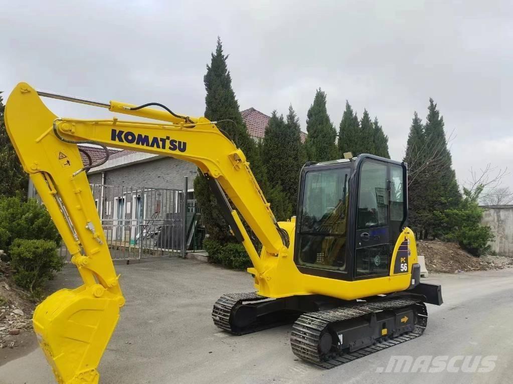 Komatsu PC 56 小型挖土機/掘鑿機<7t(小型挖掘機)