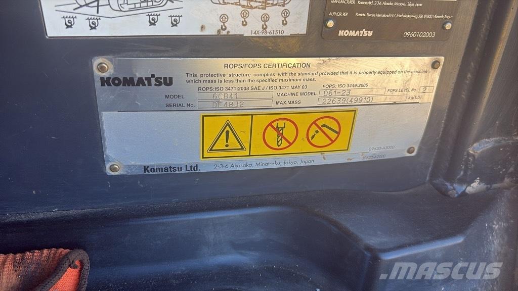 Komatsu D 61 EX-15 履帶推土機