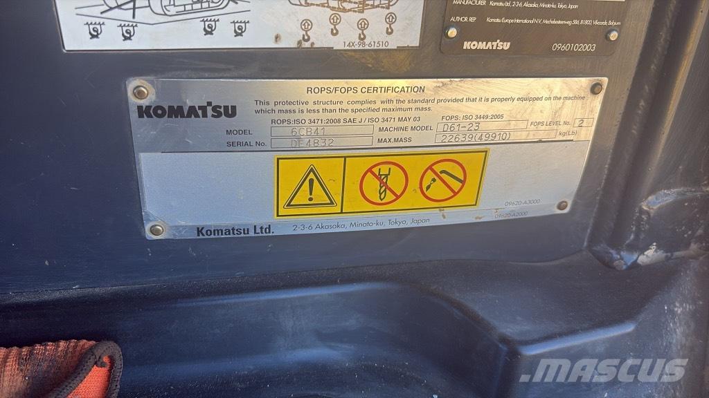 Komatsu D 61 EX-23 履帶推土機