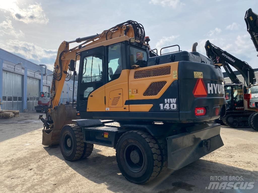 Hyundai HW140W 旋轉式挖土機/掘鑿機/挖掘機
