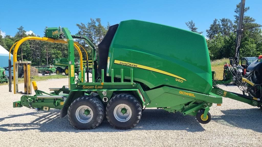 John Deere 960 圓型牧草打包機