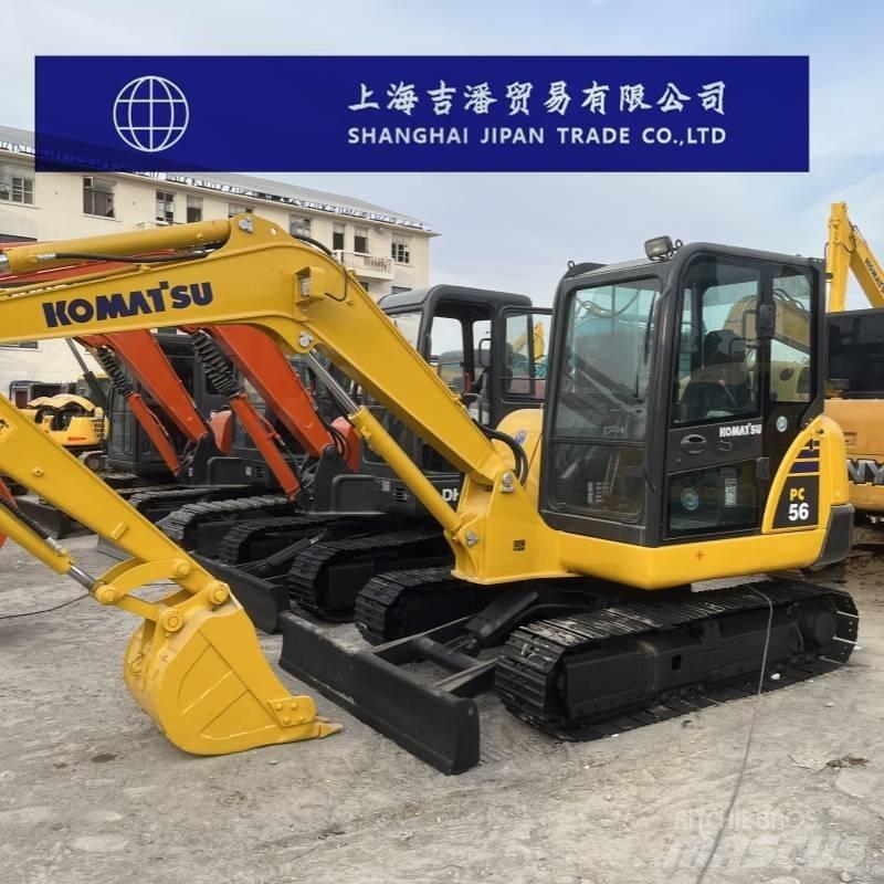 Komatsu PC 56 小型挖土機/掘鑿機<7t(小型挖掘機)