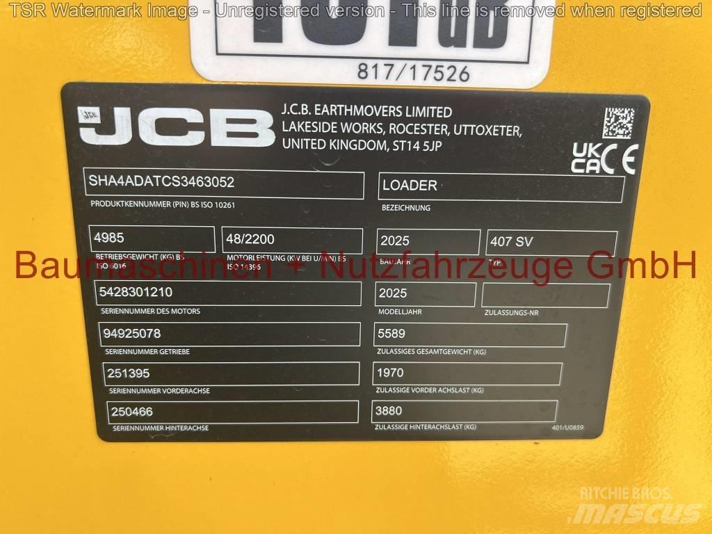 JCB 407 Klima -Demo- 輪胎式裝載機