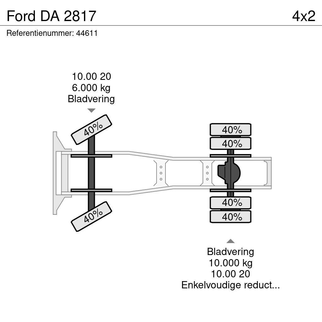 Ford DA 2817 曳引機組件