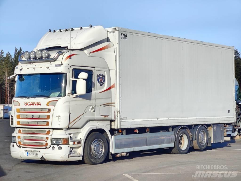 Scania R 500 貨箱式卡車