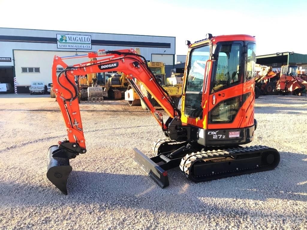 Doosan DX 27 Z 小型挖土機/掘鑿機<7t(小型挖掘機)