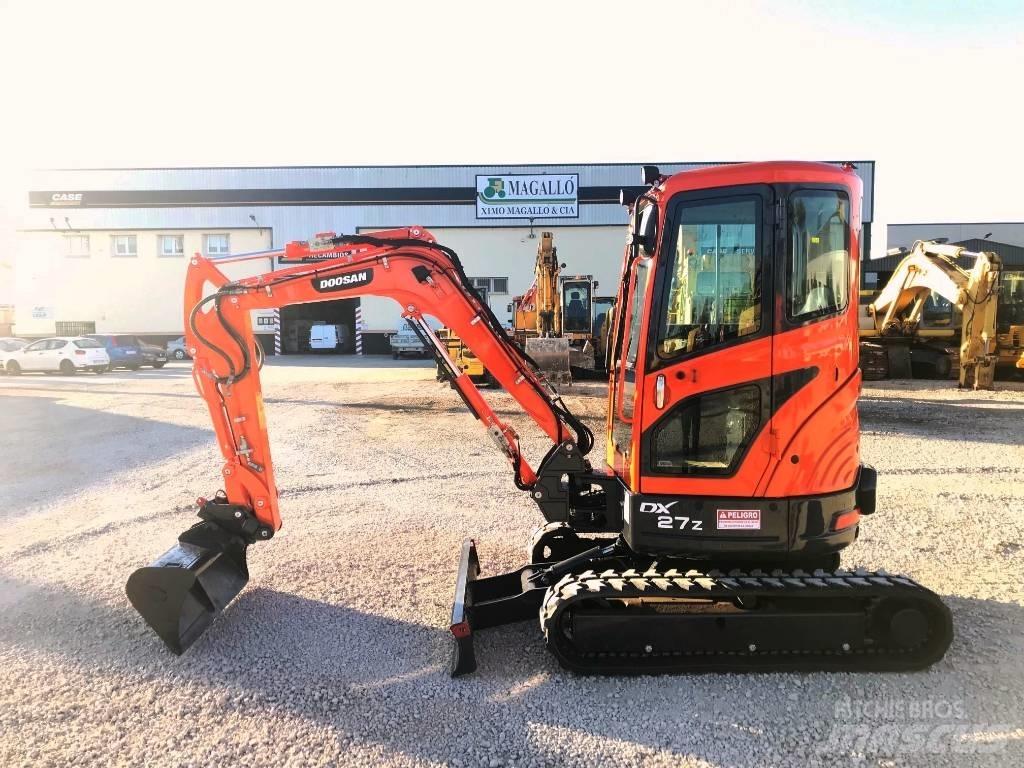 Doosan DX 27 Z 小型挖土機/掘鑿機<7t(小型挖掘機)