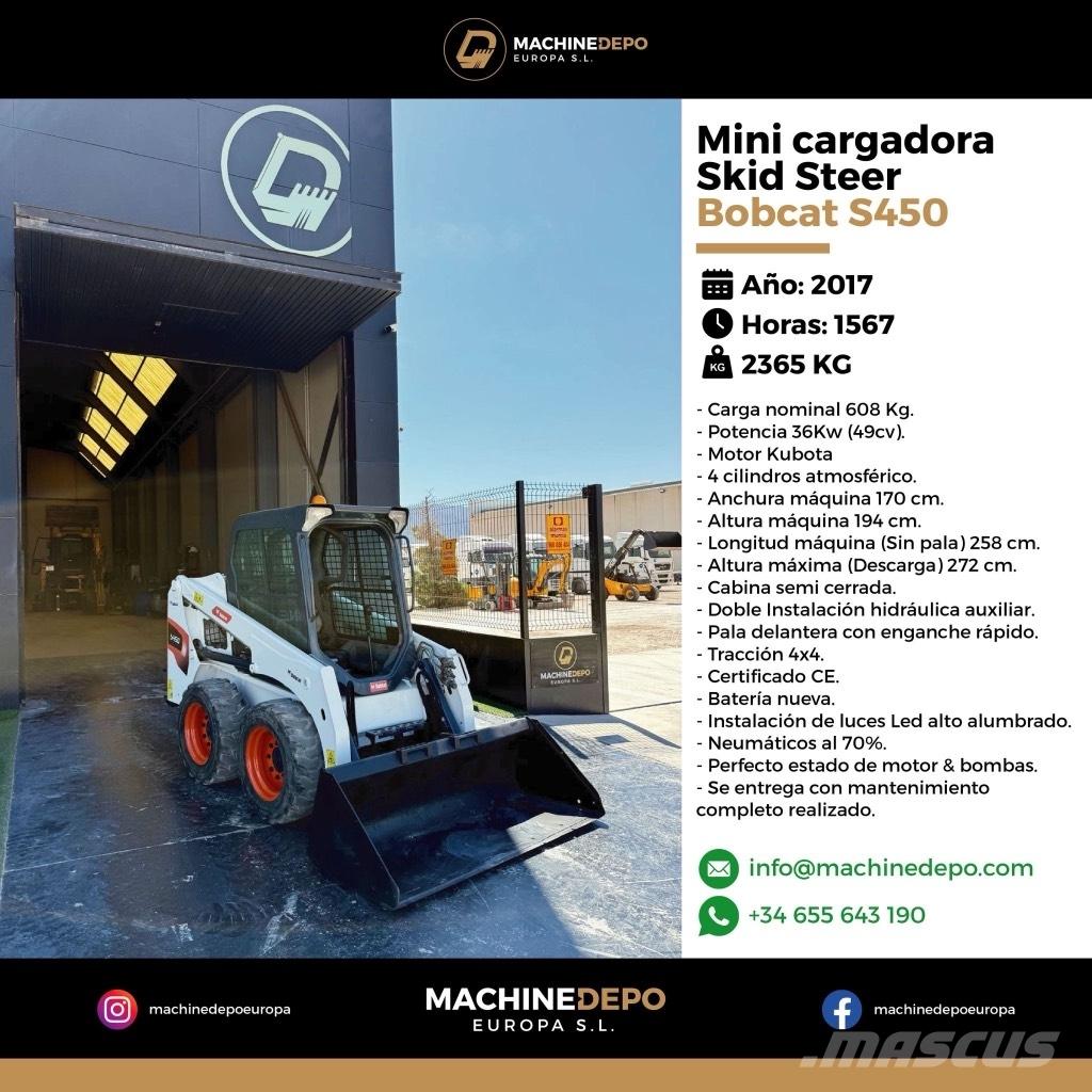 Bobcat S 450 滑移轉向裝載機