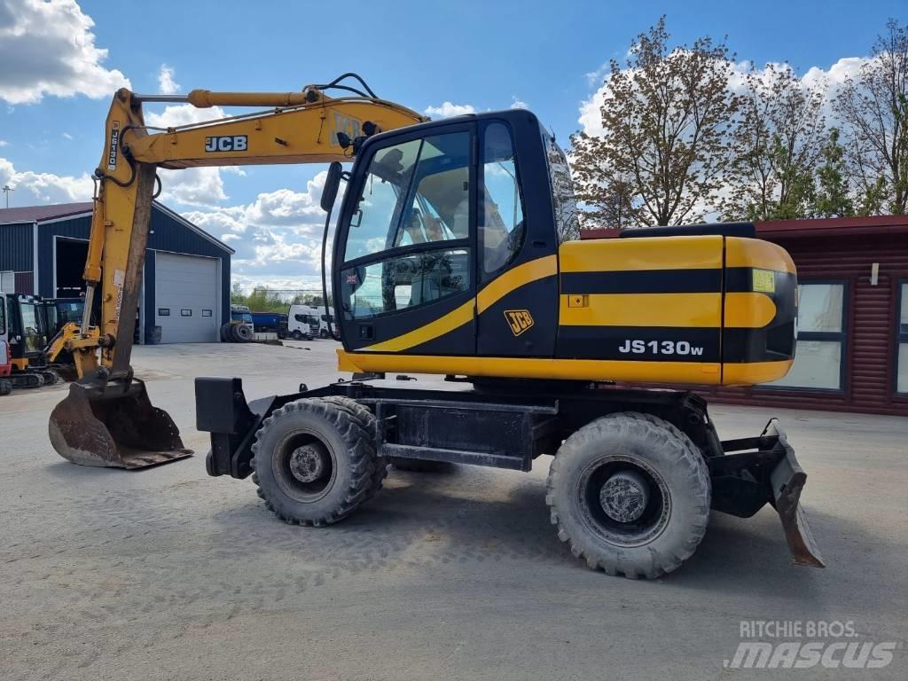 JCB JS 130 W 旋轉式挖土機/掘鑿機/挖掘機