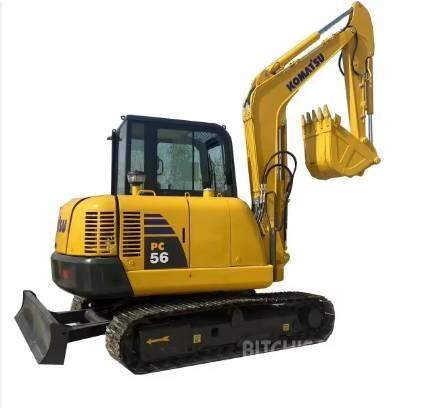 Komatsu PC 56 小型挖土機/掘鑿機<7t(小型挖掘機)