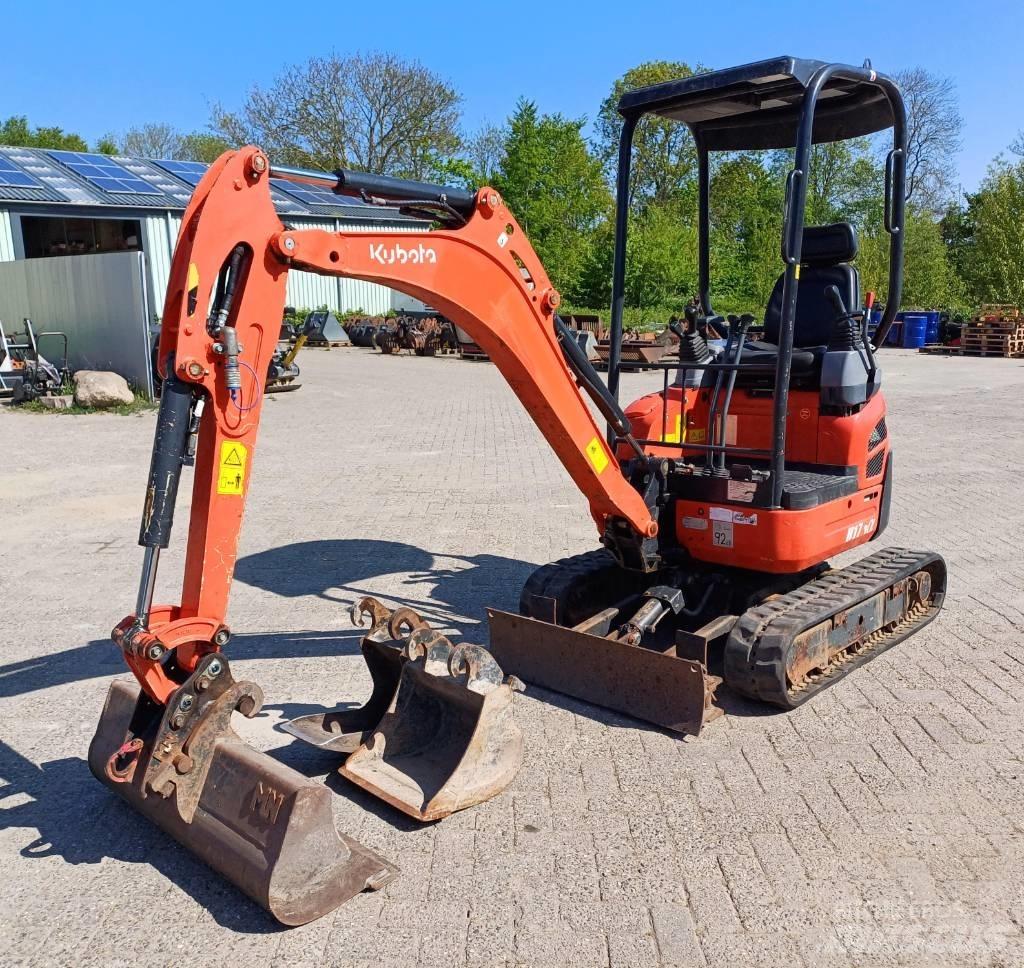 Kubota U 17-3 小型挖土機/掘鑿機<7t(小型挖掘機)