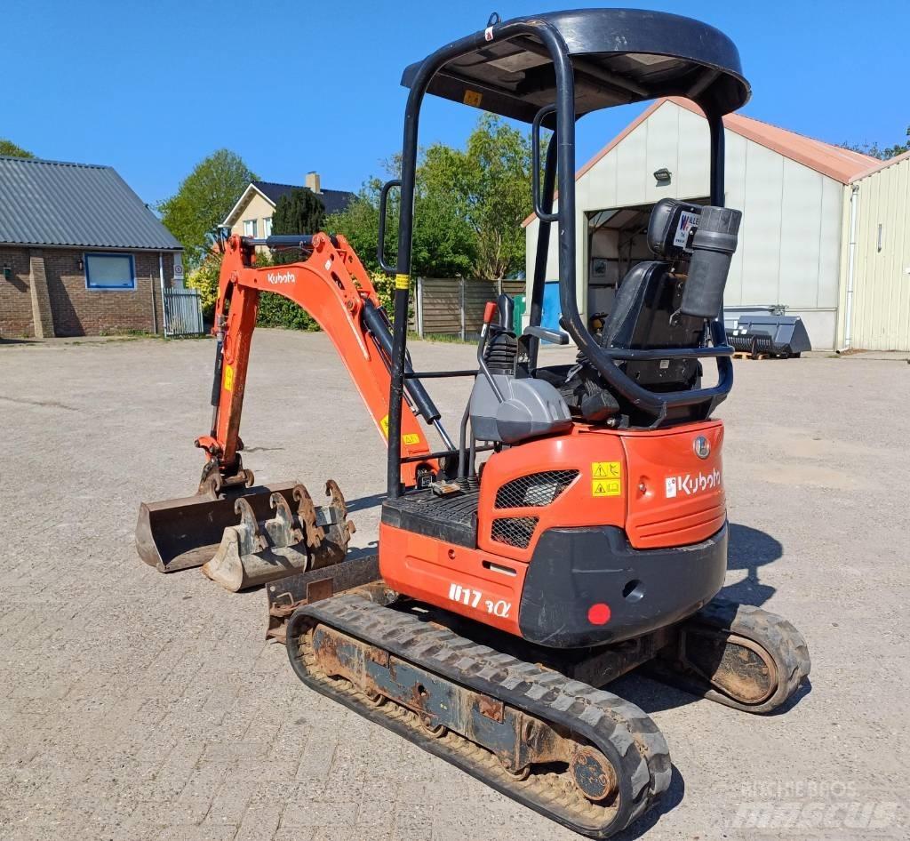 Kubota U 17-3 小型挖土機/掘鑿機<7t(小型挖掘機)