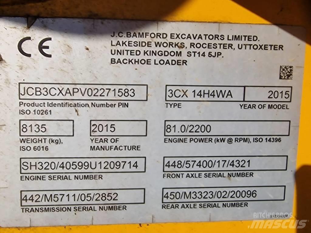 JCB 3 CX ECO 反鏟裝載機