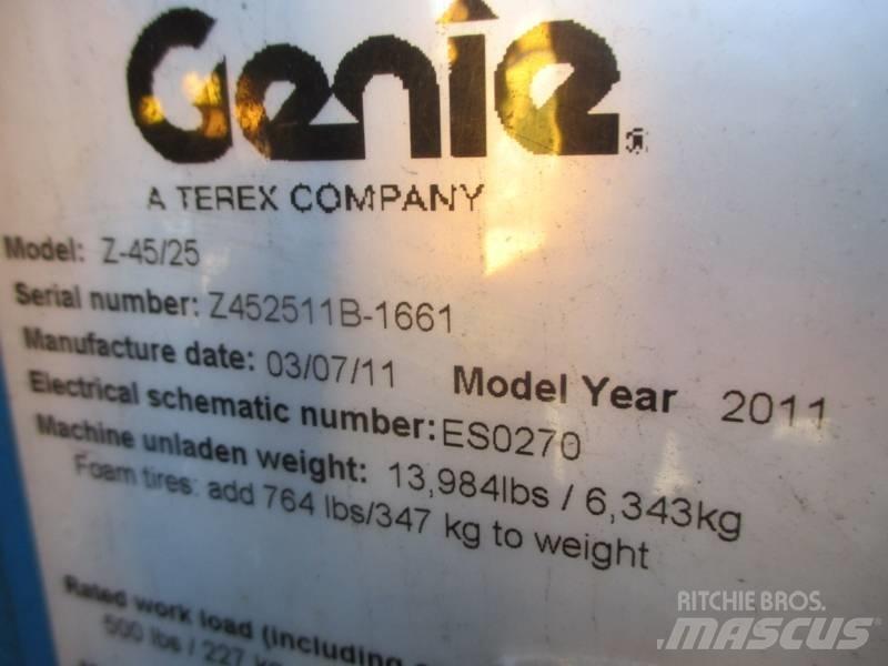 Genie Z 45/25 RT 曲臂高空作業車