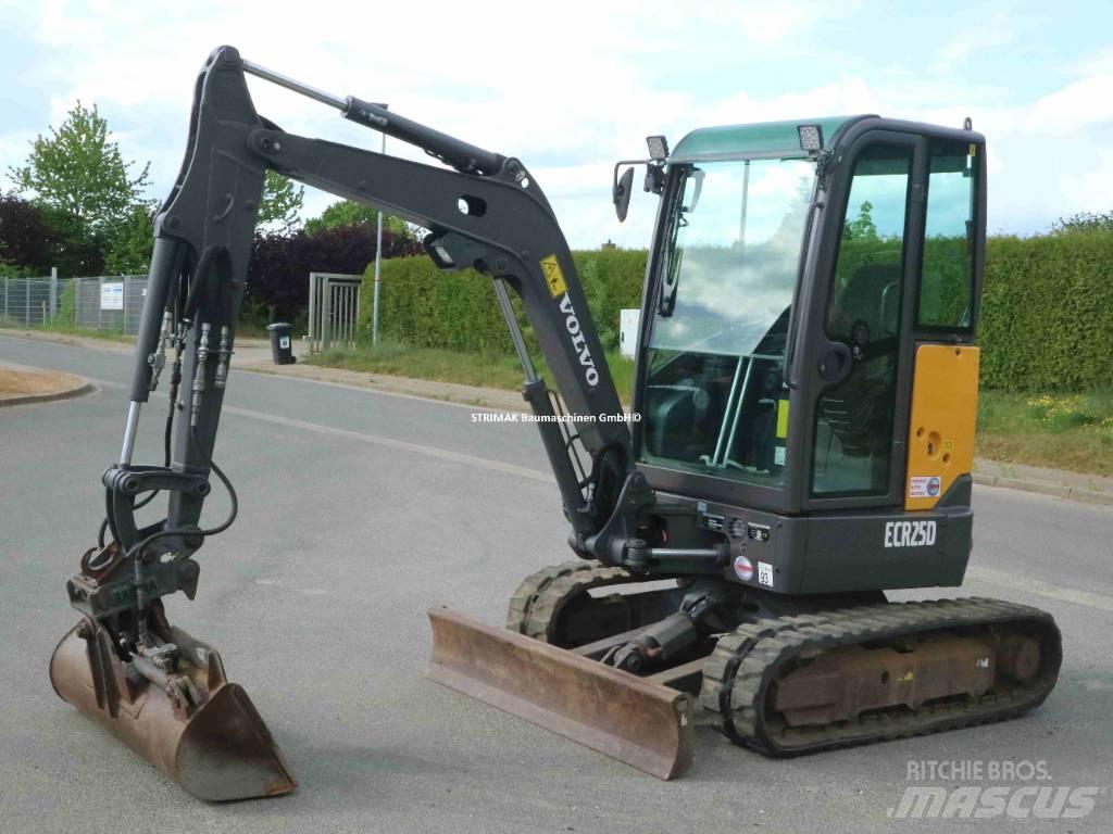 Volvo ECR 25 D 小型挖土機/掘鑿機<7t(小型挖掘機)