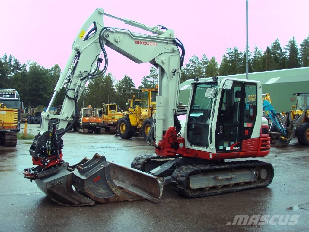 Takeuchi TB 290-2 中型挖土機/掘鑿機/挖掘機 7t-12t