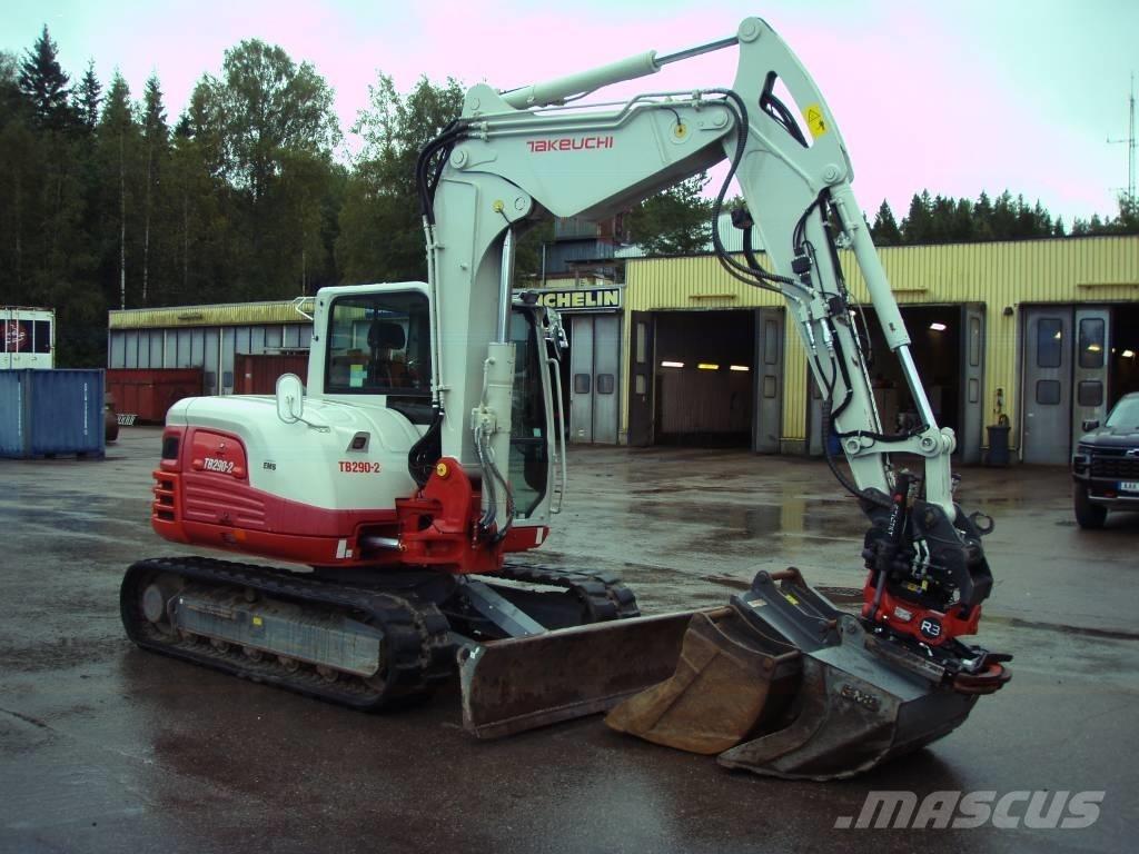 Takeuchi TB 290-2 中型挖土機/掘鑿機/挖掘機 7t-12t