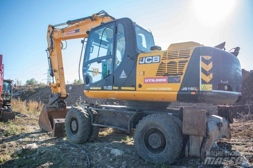 JCB JS160W 旋轉式挖土機/掘鑿機/挖掘機